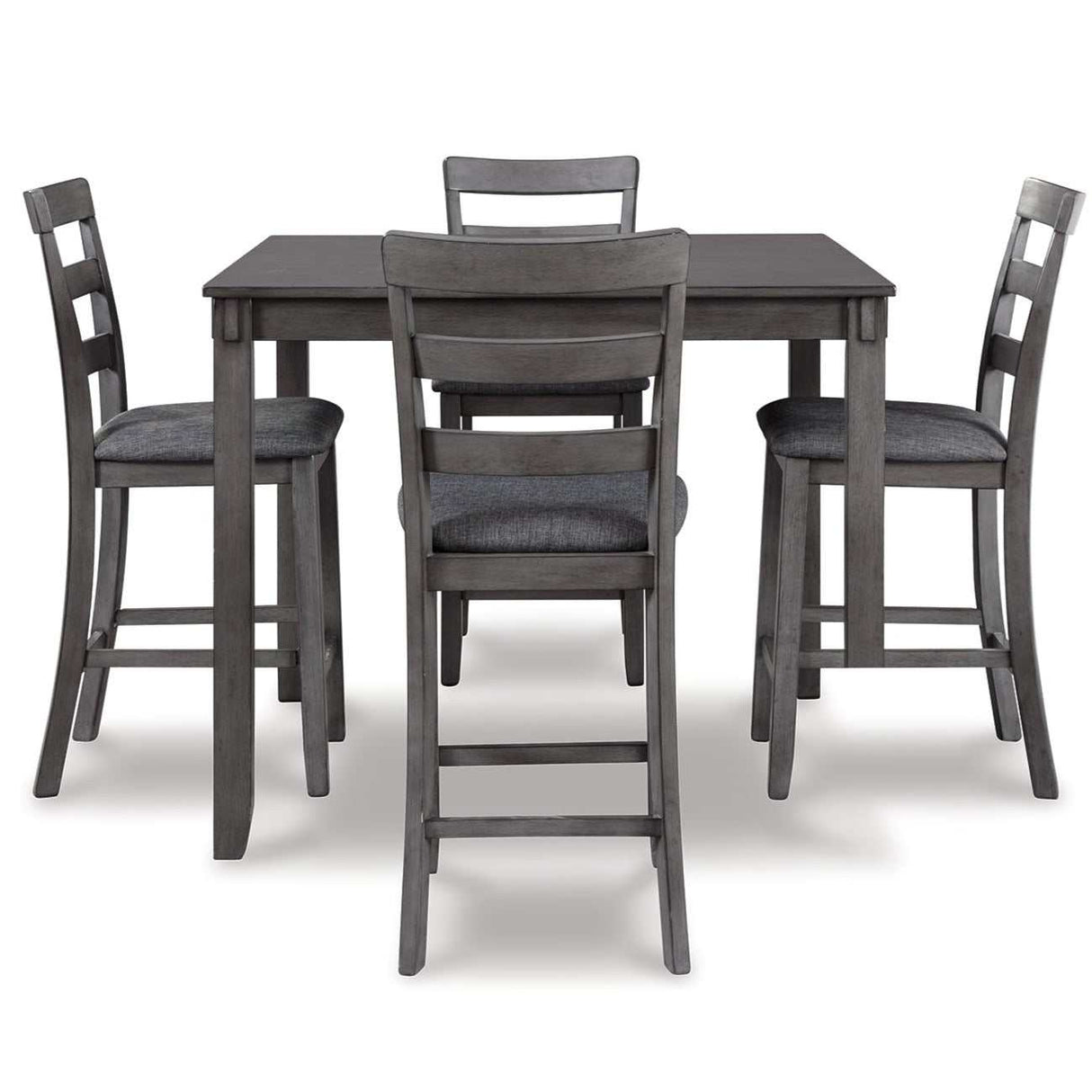 (Online Special Price) Bridson Gray Counter Height Dining Room Set (Set of 5) - Ornate Home