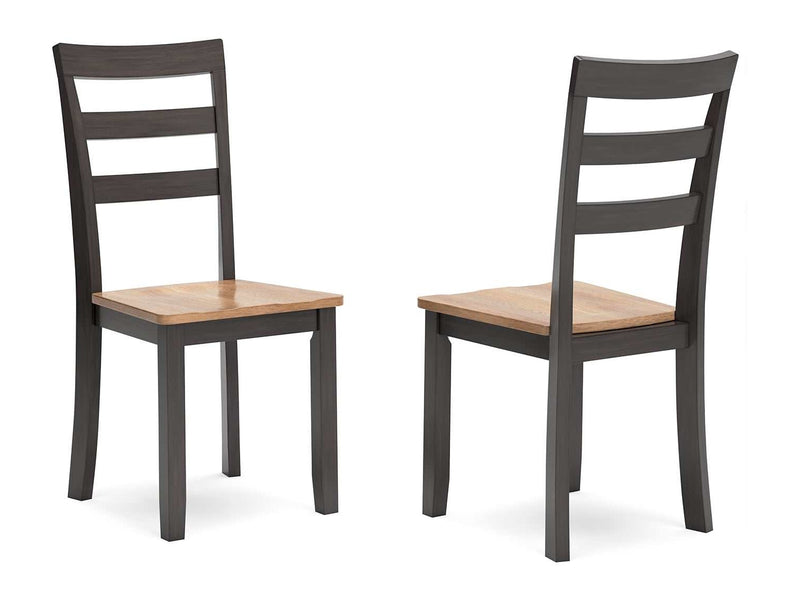 Gesthaven Natural/Brown Dining Chair (Set of 2) - Ornate Home