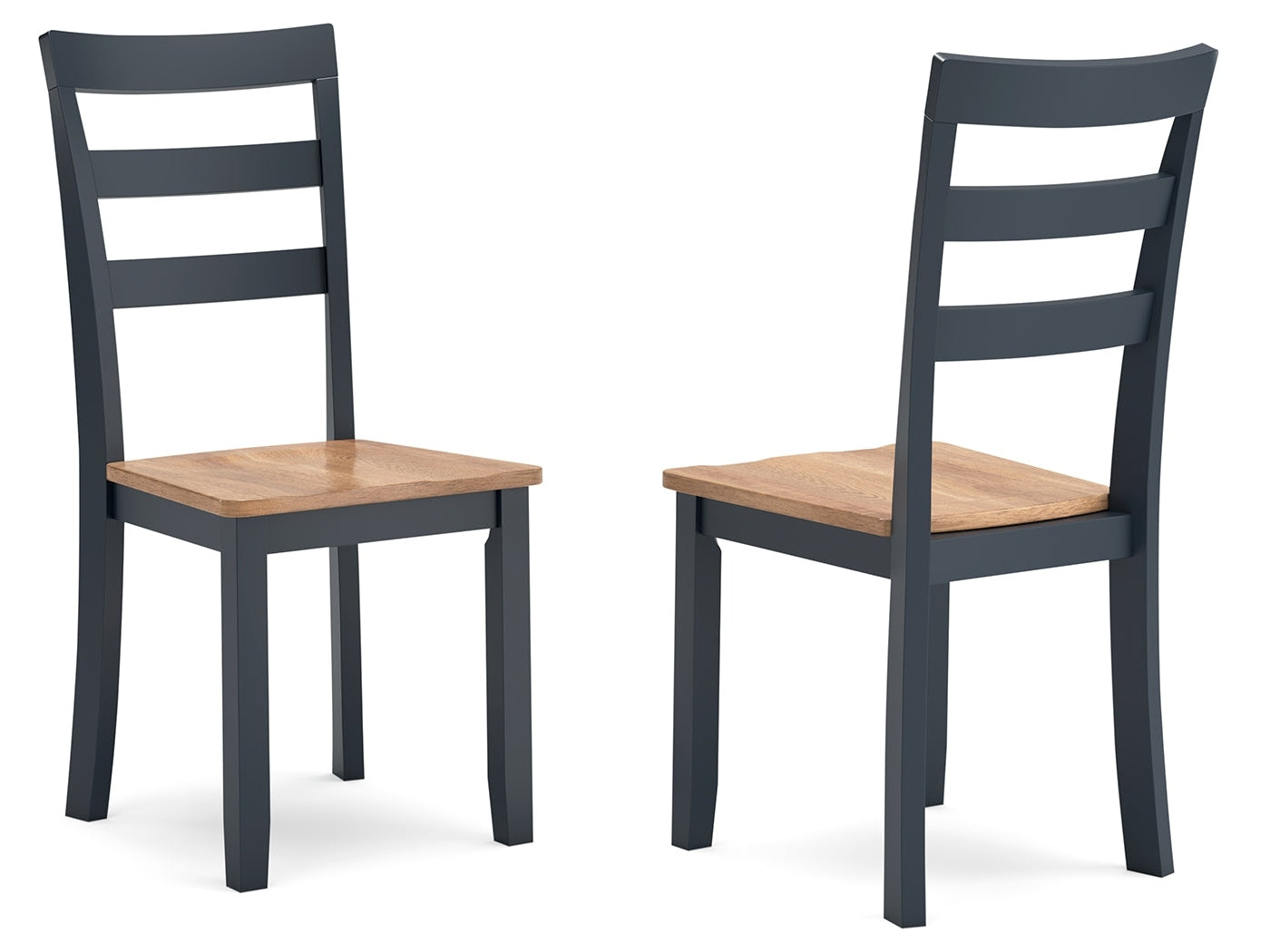 Gesthaven Natural/Blue Dining Chair (Set of 2) - Ornate Home