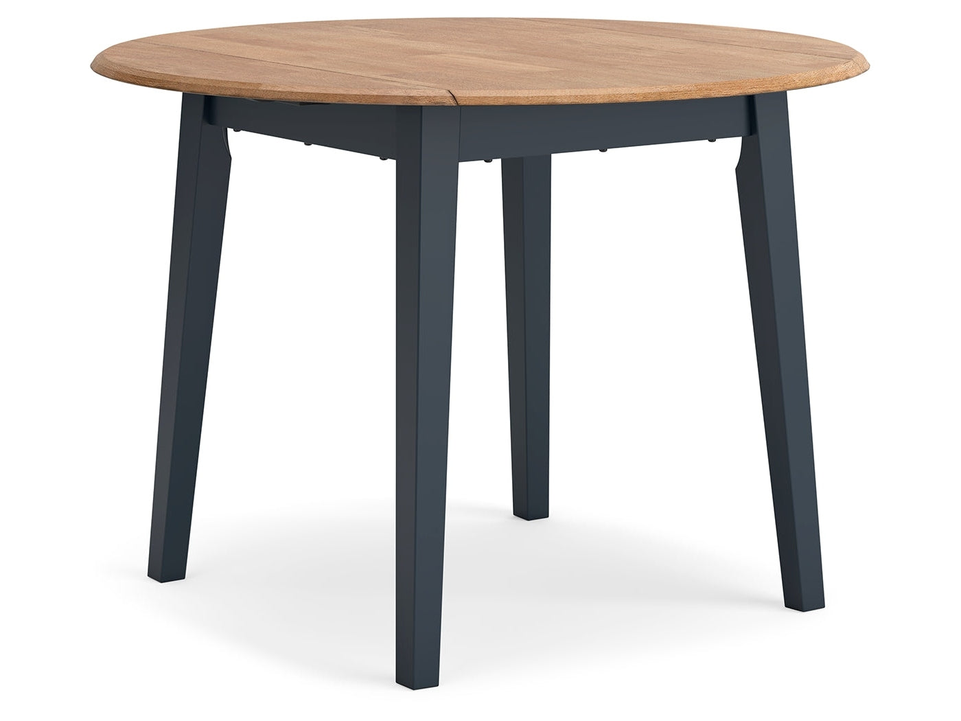 Gesthaven Natural/Blue Dining Drop Leaf Table - Ornate Home