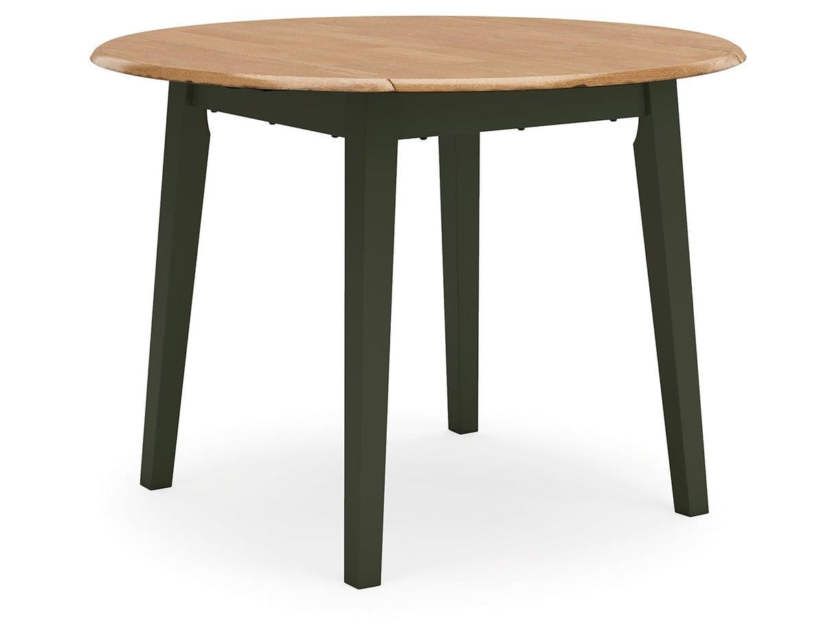 Gesthaven Natural/Green Dining Drop Leaf Table - Ornate Home