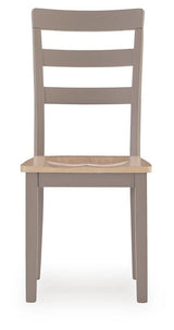 Harperfeld Natural/Gray Dining Room Side Chair (Set of 2)