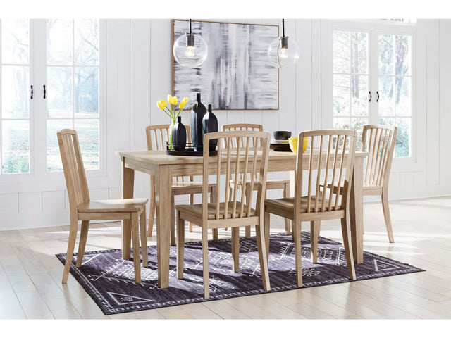 Gleanville Light Brown Dining Room Sets - Ornate Home