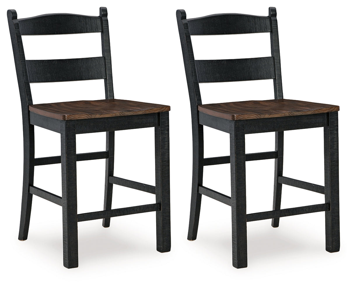 Valebeck Multi Counter Height Barstool (Set of 2) - Ornate Home