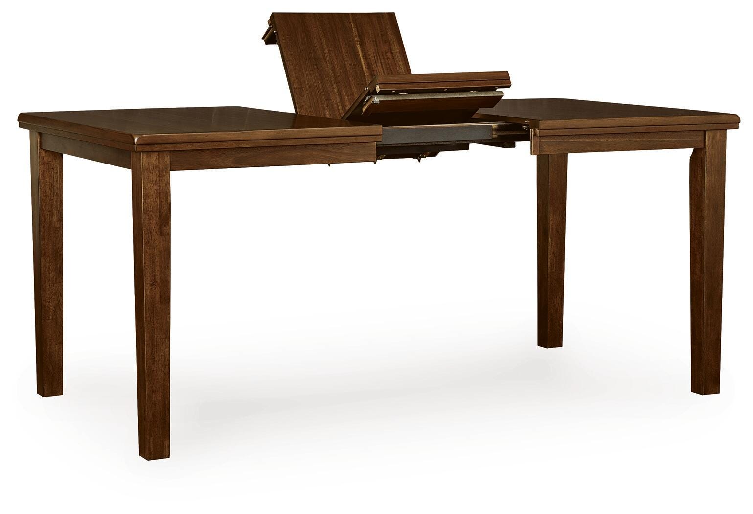 Ralene Medium Brown Counter Hight Dining Table and 6 Barstools (Online Special Price)
