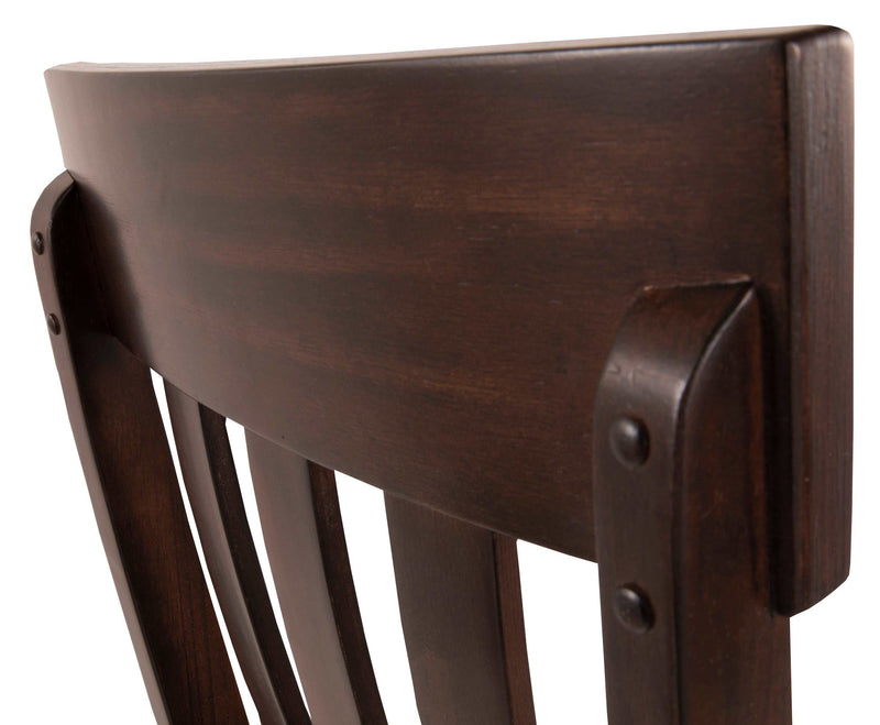 Haddigan Dark Brown Dining Chair (Set of 2) - Ornate Home