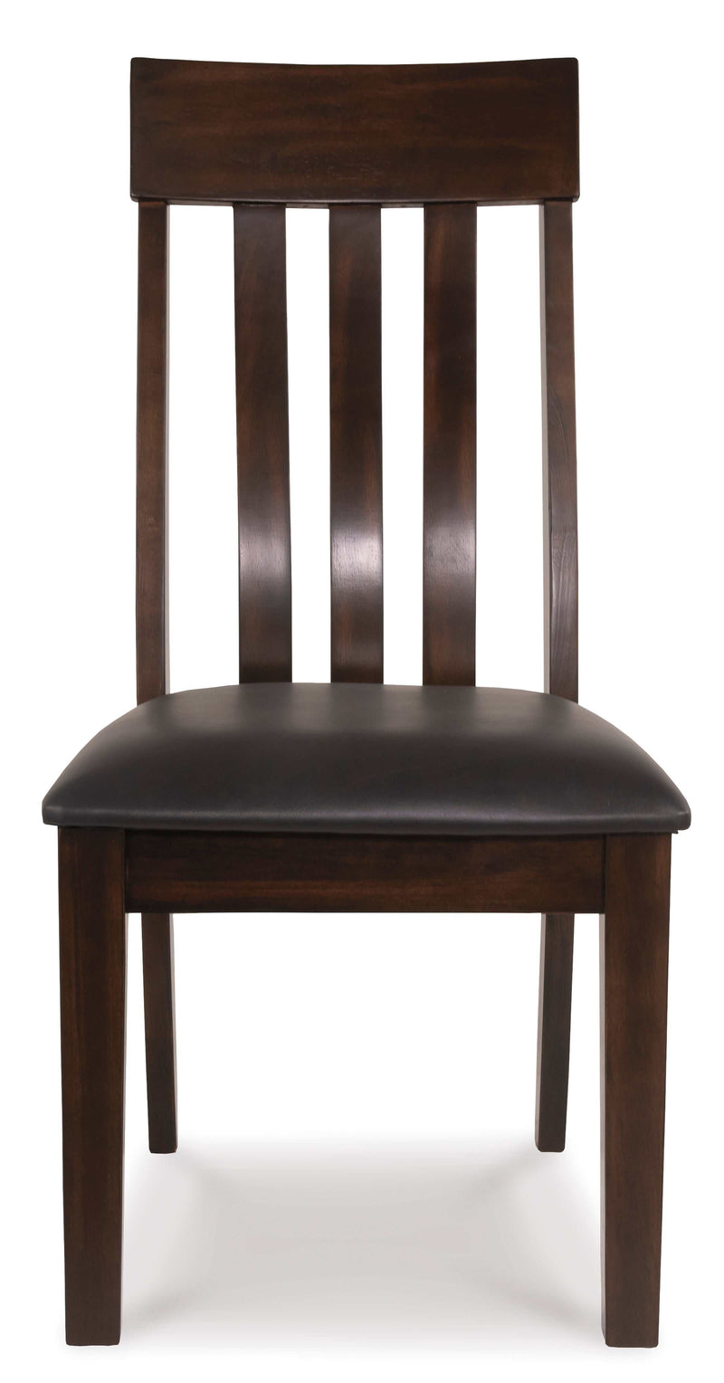Haddigan Dark Brown Dining Chair (Set of 2) - Ornate Home