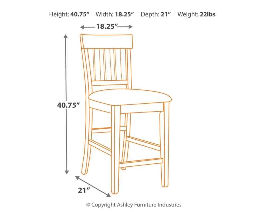 Haddigan Dark Brown Counter Height Dining Room Sets - Ornate Home