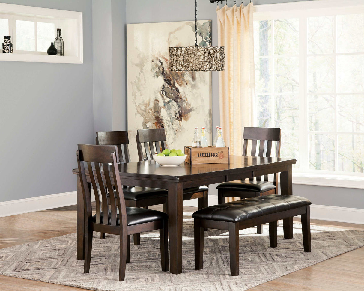 Haddigan Dark Brown Dining Room Sets - Ornate Home