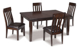 Haddigan Dark Brown Dining Room Sets - Ornate Home