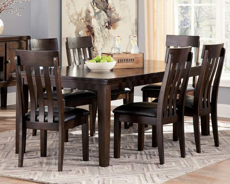 Haddigan Dark Brown Dining Room Table w/ Butterfly Extension - Ornate Home