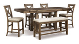 Moriville Counter Height Dining Extension Table - Ornate Home