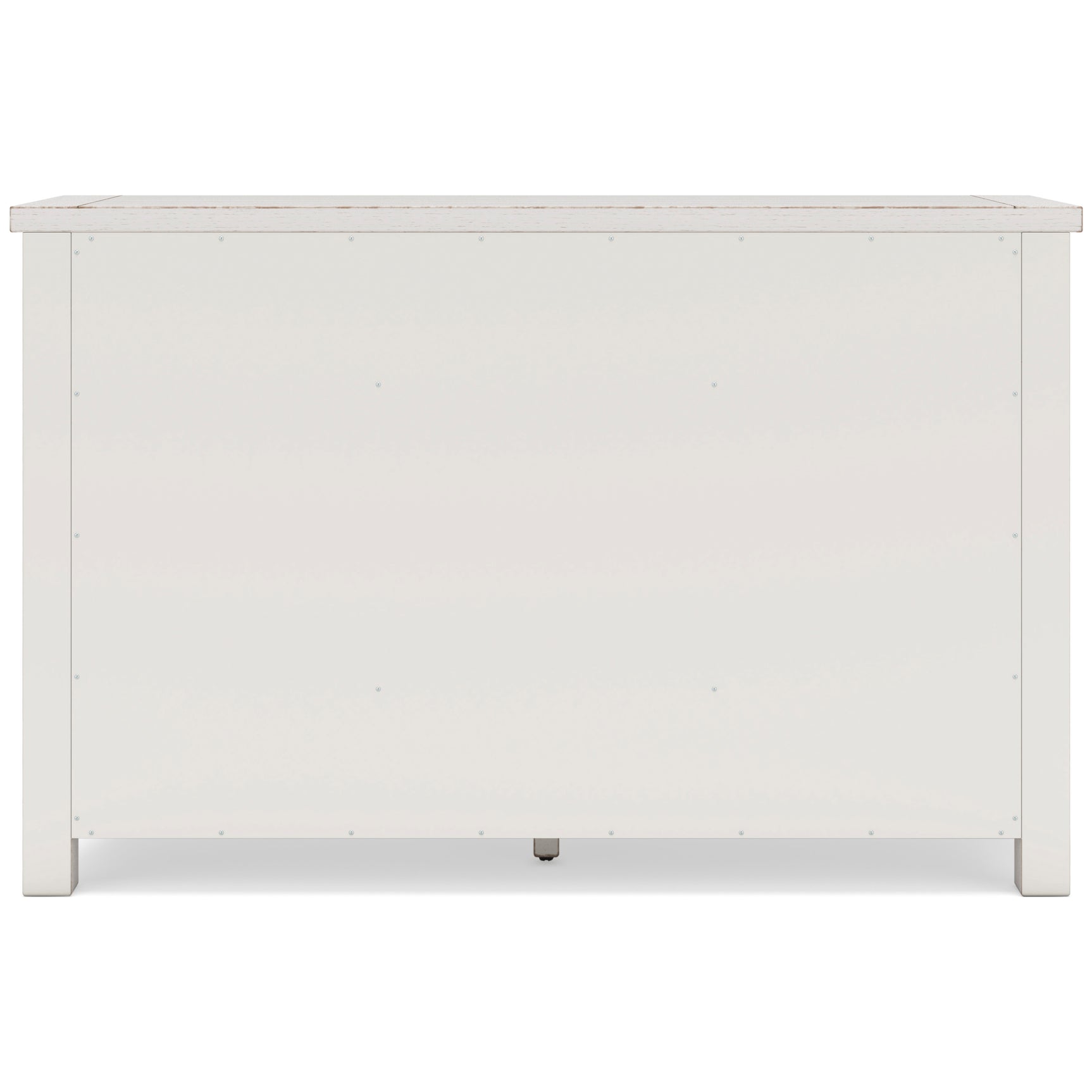 Robbinsdale Antique White Counter Height Dining Table w/6 Barstools & Bench and Server