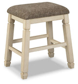Bolanburg Antique White Counter Height Dining Table and 4 Barstools (Online Special Price)