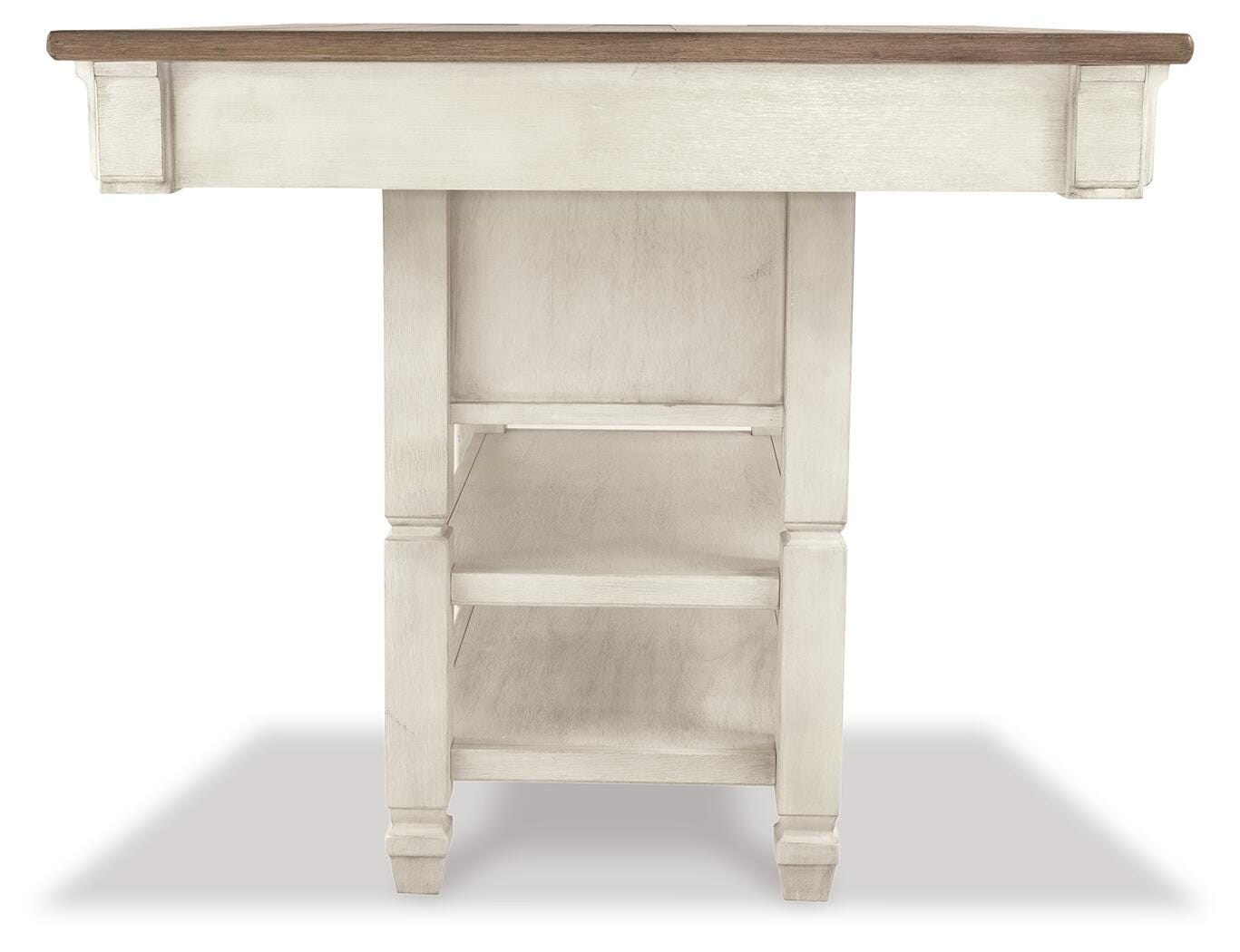 Bolanburg Antique White Counter Height Dining Table and 4 Barstools (Online Special Price)