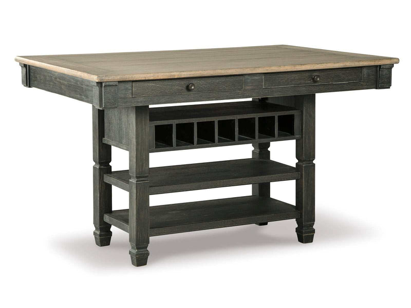 Tyler Creek Black/Gray Counter Height Dining Table - Ornate Home
