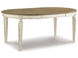 Realyn Dining Table w/ Extension Leaf - Ornate Home