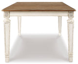 Realyn Dining Table w/ Extension Leaf - Ornate Home