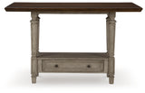 Lodenbay Antique Gray Counter Height Dining Table - Ornate Home