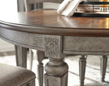 Lodenbay Two-tone Dining Table w/ Leaf - Ornate Home