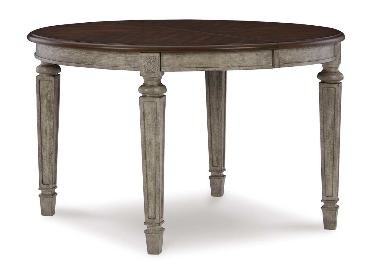 Lodenbay Two-tone Dining Table w/ Leaf - Ornate Home