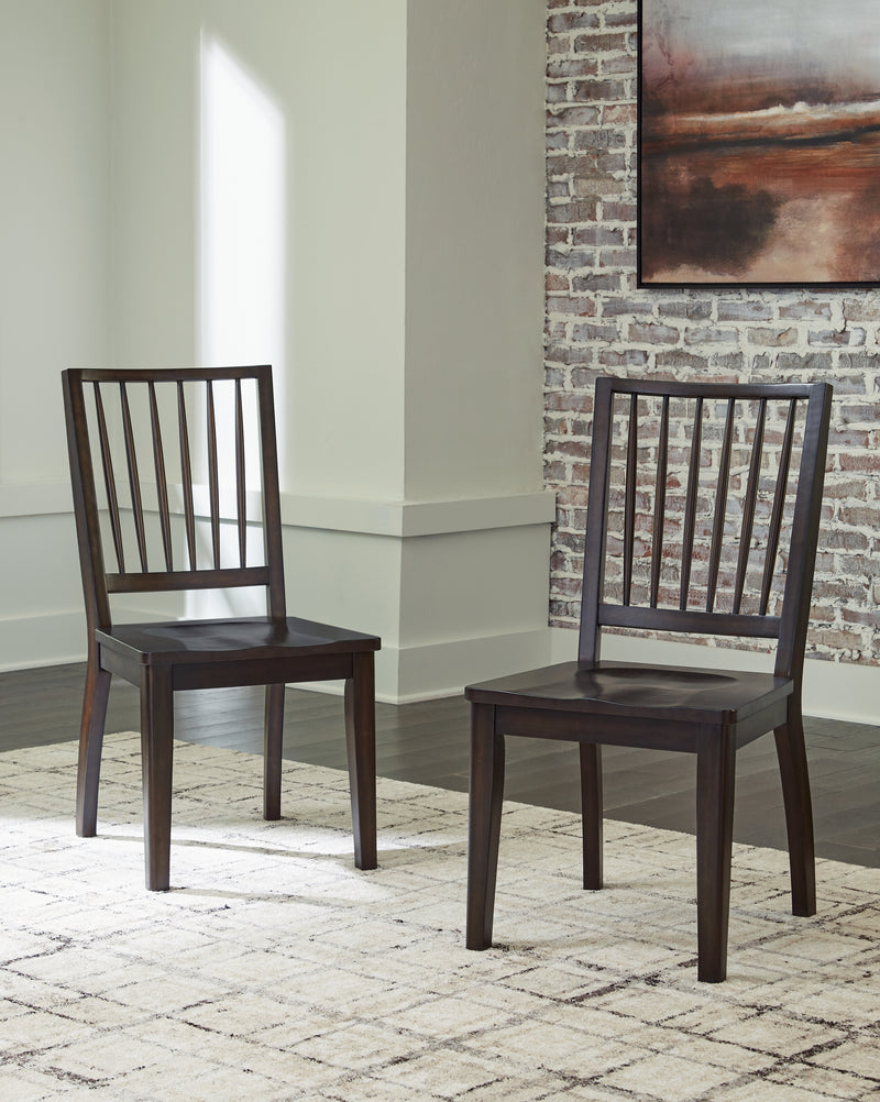 Charterton Brown Dining Chair (Set of 2) - Ornate Home