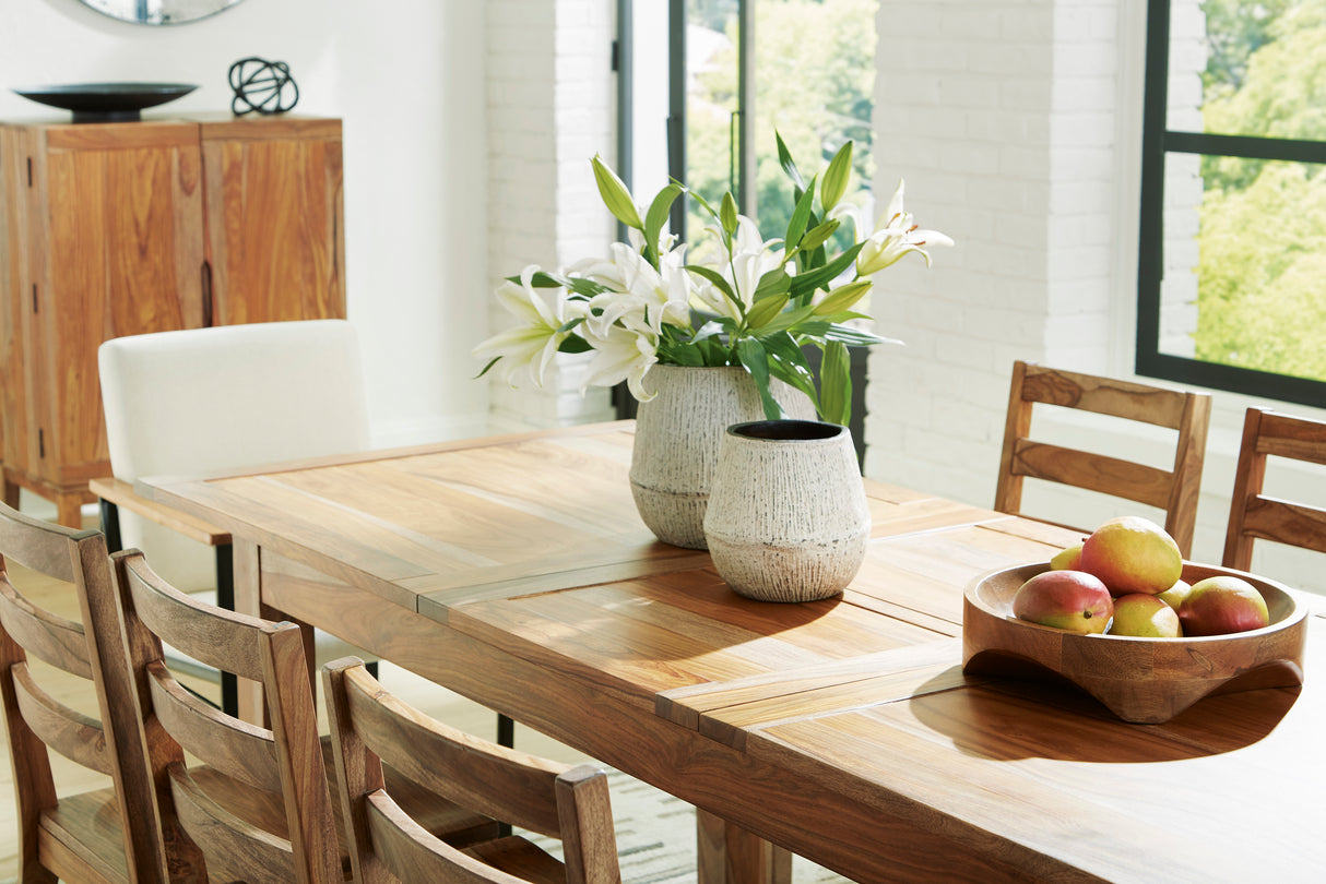 Dressonni Brown Dining Extension Table - Ornate Home