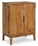 Dressonni Brown Bar Cabinet - Ornate Home