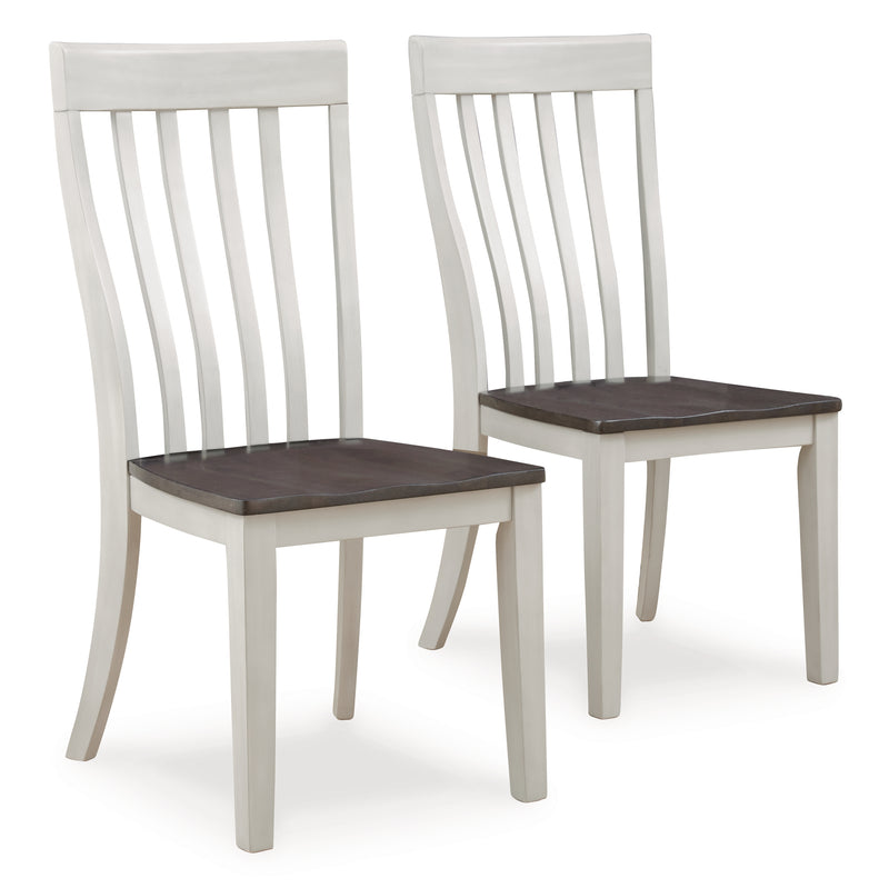 Darborn Gray/Brown Dining Chair (Set of 2) - Ornate Home