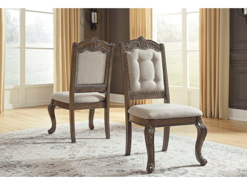 Charmond Brown Dining Room Side Chair (Set of 2) - Ornate Home