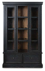 Chadworth Black/Brown Curio