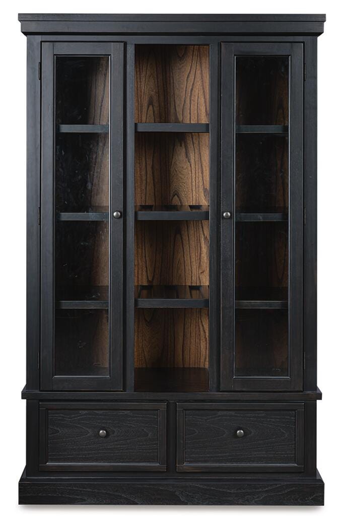 Chadworth Black/Brown Curio