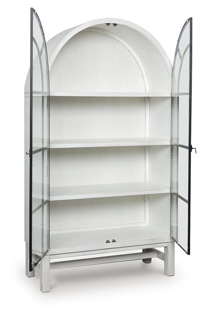 Chadworth White Display Cabinet