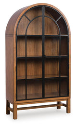Chadworth Brown/Black Display Cabinet