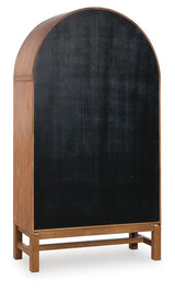 Chadworth Brown/Black Display Cabinet
