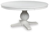 Chadworth White Dining Table (Online Special Price)