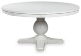 Chadworth White Dining Table