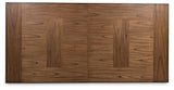 Chadworth Brown/Black Dining Extension Table