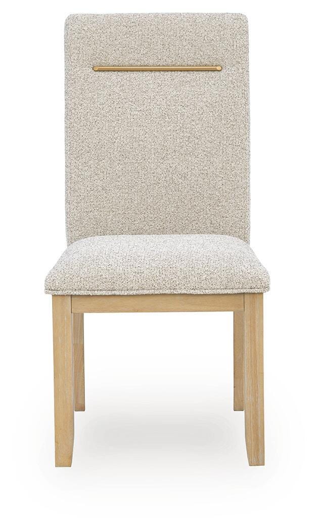Lasinger Light Brown Dining Table and 4 Side Chair