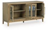 Lasinger Light Brown Dining Room Server