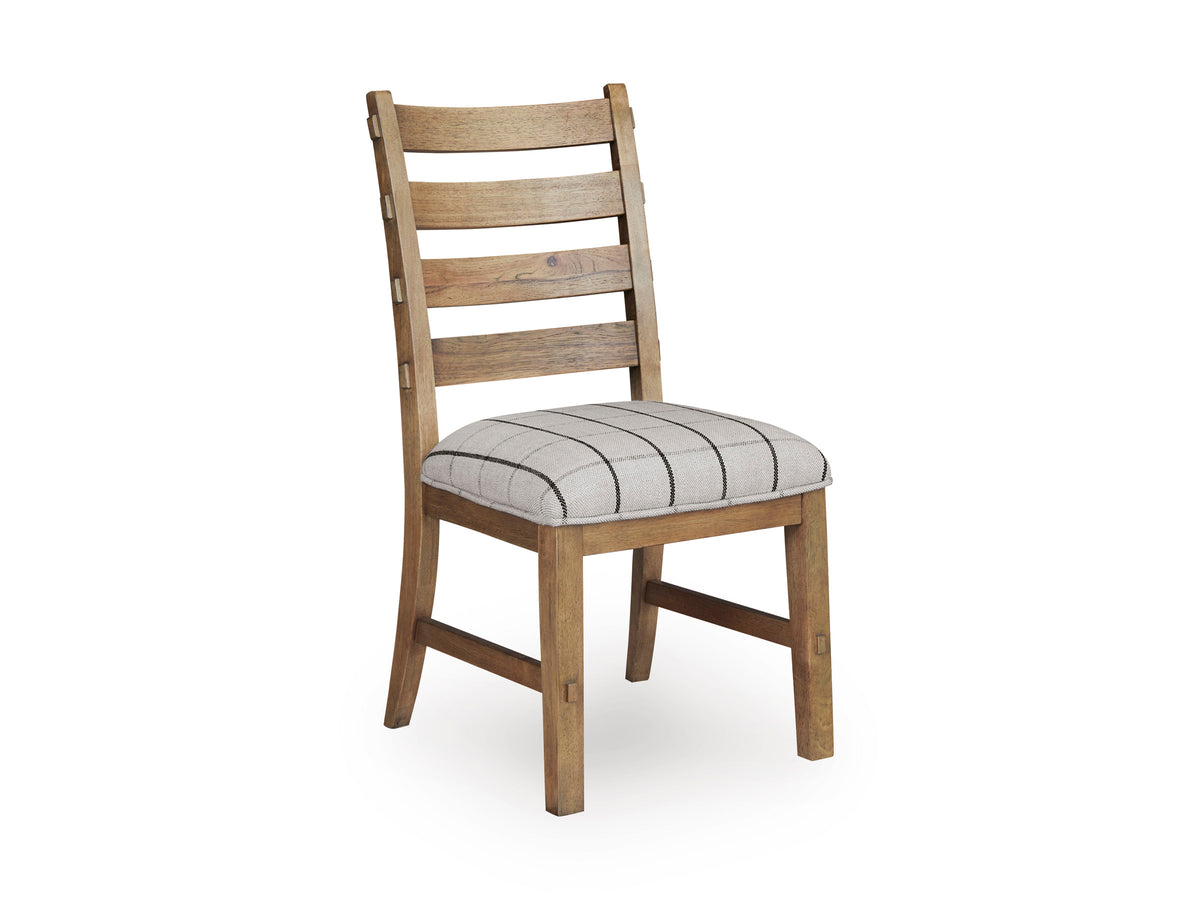 Ridgester Light Brown Extension Dining Table, 2 Arm Chairs and 8 Side Chairs