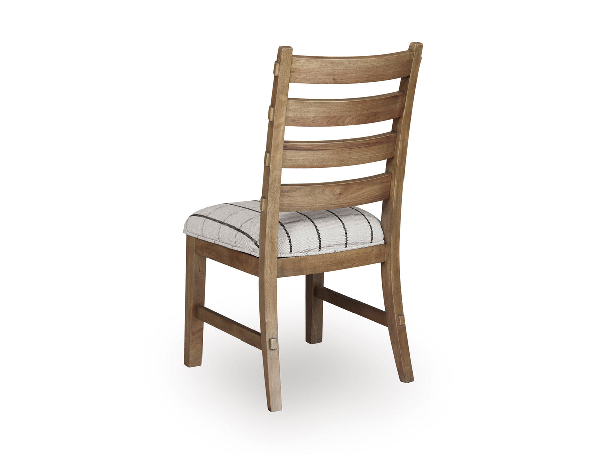 Ridgester Light Brown Extension Dining Table, 2 Arm Chairs and 8 Side Chairs