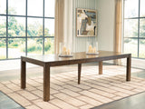 Marxmore Brown Rectangular Butterfly Extension Table (Online Special Price)
