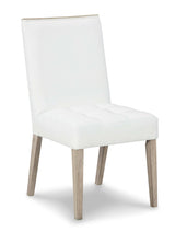 Wendora Bisque & White Dining Room Chair (Set of 2) - Ornate Home