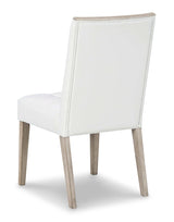 Wendora Bisque & White Dining Room Chair (Set of 2) - Ornate Home