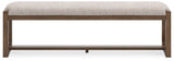 Cabalynn Light Brown Dining Table, 2 Chairs and Bench (Online Special Price)