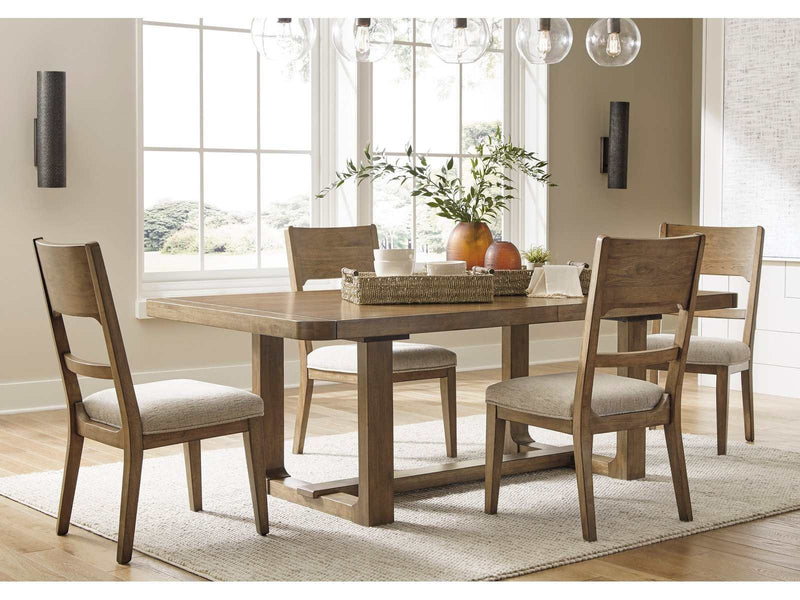 (Online Special Price) Cabalynn Light Brown Dining Room Set / 5pc - Ornate Home