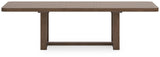 Cabalynn Light Brown Dining Table, 2 Chairs and Bench (Online Special Price)