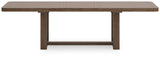 Cabalynn Light Brown Dining Table, 2 Chairs and Bench (Online Special Price)