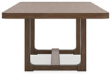 Cabalynn Light Brown Dining Table, 2 Chairs and Bench (Online Special Price)